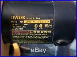 DEWALT DW788 20 in. Scroll Saw 400-1,750 SPM Variable-Speed