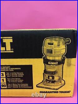DEWALT DWP611 1-1/4 HP Variable Speed Premium Compact Router with LED -Dwp611