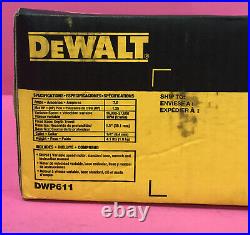DEWALT DWP611 1-1/4 HP Variable Speed Premium Compact Router with LED -Dwp611