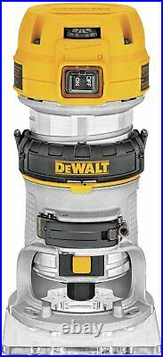 DEWALT Router, Fixed Base, Variable Speed, 1-1/4-HP Max Torque (DWP611)