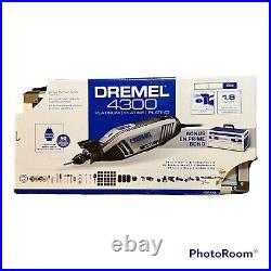 DREMEL 4300-9/64 Rotary Tool Kit, 1.8 A, Variable Speed