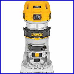 DeWalt DWP611 1.25 HP Max Torque Variable Speed Compact Router w Dual LEDs