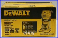 Dewalt 7 Amp Corded 1-1/4 HP Variable Speed Compact Router (DWP611) (Tool Only)