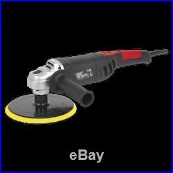 Digital Sealey Lightweight Electric Polisher Er1700pd 14mm Thread Variable Speed