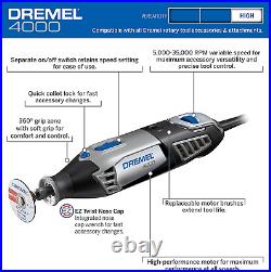 Dremel 4000-4/34 Variable Speed Rotary Tool Kit Engraver, Polisher, and Sander