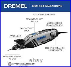 Dremel 4300-9/64 Versatile Corded Rotary Tool Kit NEW FREE SHIPPING