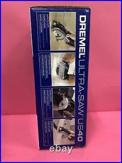 Dremel US40 Ultra Saw 7.5 Amp Cutting Tool With 3 Accessories + 1 Attachment