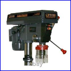 Drill Press Variable Speed 5/8 Chuck Floor Standing Laser Cast Iron Shop Tool