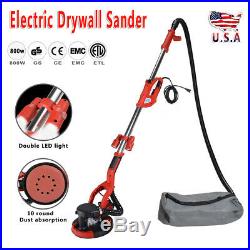 Drywall Sander 800W Commercial Electric Adjustable Variable Speed Sanding Pad US