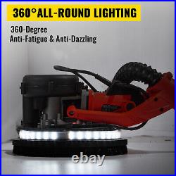 Drywall Sander Electric Foldable Variable Speed Sheetrock With LED Strip Light New
