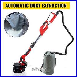 Drywall Sander Electric Variable Speed Foldable Telescoping 850W Sheetrock Red