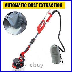 Drywall Sander Electric Variable Speed Foldable Telescoping 850W Sheetrock Red