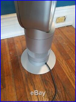 Dyson AM02 Air Multiplier Tower Bladeless Fan SILVER variable Speed Knob
