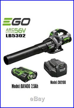 EGO Cordless Electric Blower 110 MPH 530 CFM Variable-Speed Turbo 56-Volt