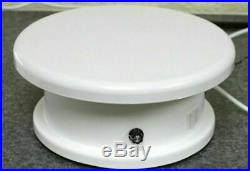 ELECTRIC Variable Speed Karousel Lazy Susan Cake up to 100 lbs Handles Turntable