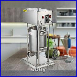 Electric 12L 28LB Dual Speed Vertical Sausage Stuffer Stainless Steel Meat Press