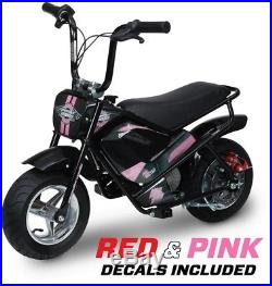 Electric Childrens Motorcycle Youth Mini Bike 24-V Rechargeable Variable Speed