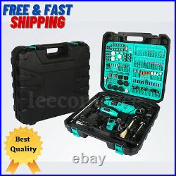 Electric Drill Set 350pcs Mini Grinder Variable Speed Wood Metal Rotary Tool NEW
