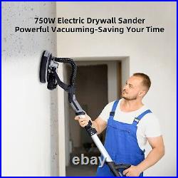 Electric Drywall Sander 750W 7 Variable Speed 900-1800 RPM Sander with LED Light