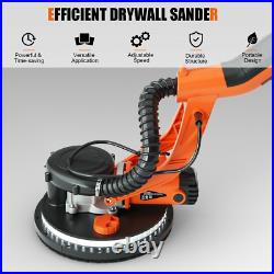 Electric Drywall Sander 750W Adjustable Variable Speed With Vacuum & Light Tools