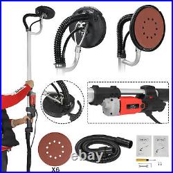 Electric Drywall Sander Variable Speed with Sanding Pad 800W for Ceilings