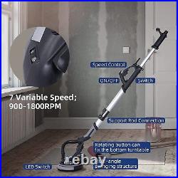 Electric Drywall Sander with LED Light 750W 7 Variable Speed 900-1800 RPM Sander