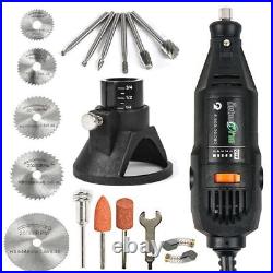 Electric Mini Drill Rotary Tool Grinder Set Engraving Polishing Variable Speed