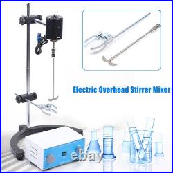 Electric Overhead Stirrer Mixer Variable Speed Stirring Rod Variable Speed 110V