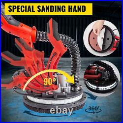 Electric Sander 850W Foldable Extendable Handle Variable Speed With 6 Sand Pads