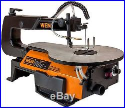 Electric Scroll Saw Corded with LED Work Light Wood Cutting Tool Variable Speed
