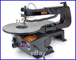 Electric Scroll Saw Corded with LED Work Light Wood Cutting Tool Variable Speed