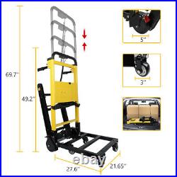 Electric Stair Climbing Hand Trucks Dolly Variable Speed Folding Stair Climber
