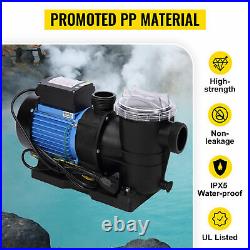 Electric Swimming Pool Filter Pump Powerful Water Cleaning System UPS