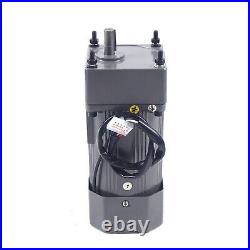 Electric Variable Speed Controller Torque AC Gear Motor 90W 110 0-135RPM 110V