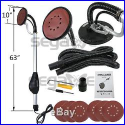 Electric Variable Speed Drywall Vacuum Sander with Handle Hose & 6 Discs