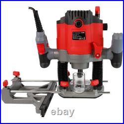 Excel 1800W 1/2 Electric Plunge Router Heavy Duty with Variable Speed
