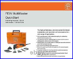 FEIN FMM350QSL MultiMaster QuickStart StarlockPlus Oscillating Multi-Tool