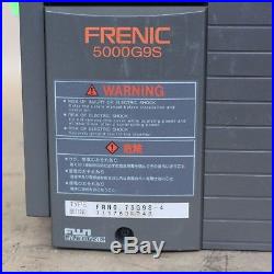 Fuji ELECTRIC FRENIC 5000G9S FRN0.75G9S-4 variable speed drive 1.9kVA 2.5A VSD