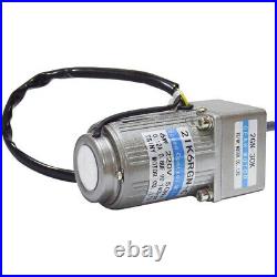 Geared Reducer 7.5RPM 110V 6W AC Gear Motor Electric Variable Speed Controller
