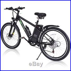 Goplus 26'' 250W 36V Electric Mountain Bicycle Variable Speed Lithium Battery