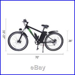 Goplus 26'' 250W 36V Electric Mountain Bicycle Variable Speed Lithium Battery