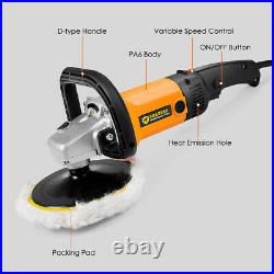 Gymax 7 Electric 6 Variable Speed Car Polisher Buffer Waxer Sander Detail Boat