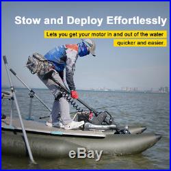 Haswing B 12V 55LBS 48 Shaft Variable Speed Bow Mount Electric Trolling Motor