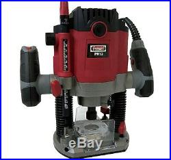 Heavy Duty Variable Speed 1/2 Electric 1800w Plunge Router with Side Fence 240v
