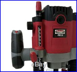Heavy Duty Variable Speed 1/2 Electric 1800w Plunge Router with Side Fence 240v