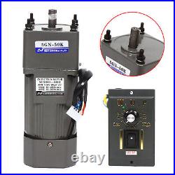 High Torque Electric AC Gear Motor Reducer Variable Speed Controller 150 27RPM