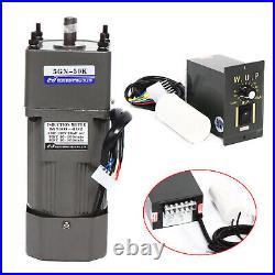 High Torque Electric AC Gear Motor Reducer Variable Speed Controller 150 27RPM