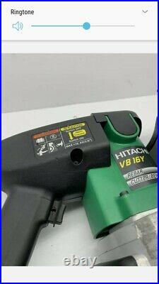 Hitachi VB16Y Portable Variable Speed Rebar Cutter and Bender