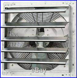 ILIVING Shutter Exhaust Fan 1750 CFM Power 18in. Variable Speed Vent Ventilation