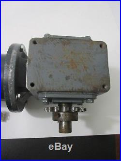 Indiana Variable Speed D. C. Motor 1725 RPM DOERR Electric Gear Reduction Box